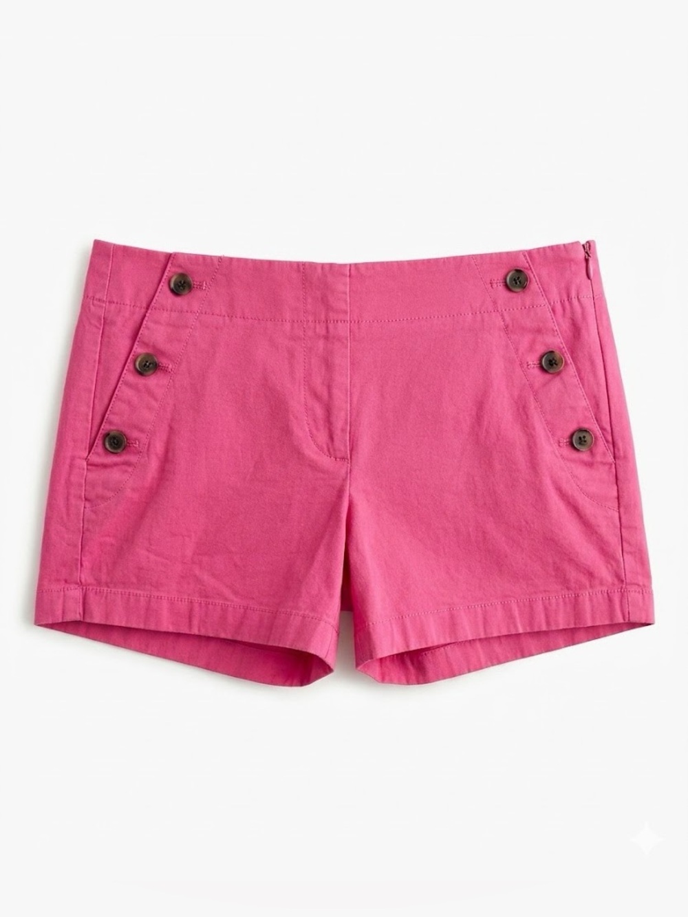 J. Crew Pink Stretch City Fit Shorts Size 6 - Picture 1 of 6